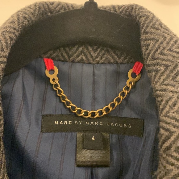 Marc by Marc Jacob’s herringbone blazer size 4 - Picture 2 of 7